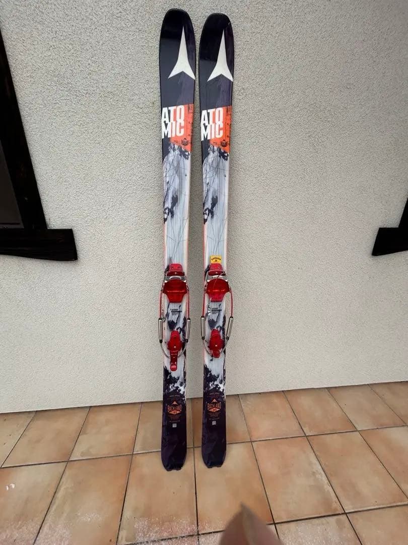 テレマークスキー板　７５ミリ Atomic BACKLAND 95 182cm