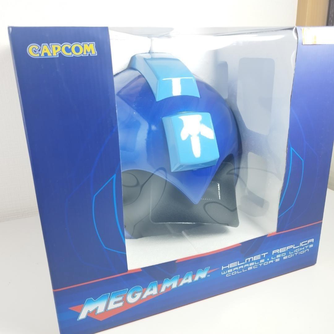 ロックマン ヘルメット レプリカ カプコン CAPCOM 新品 メガマ hA5O