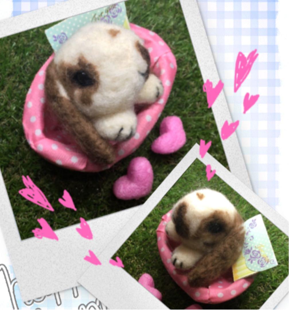 green様　うさぎ羊毛フェルトおてて付き