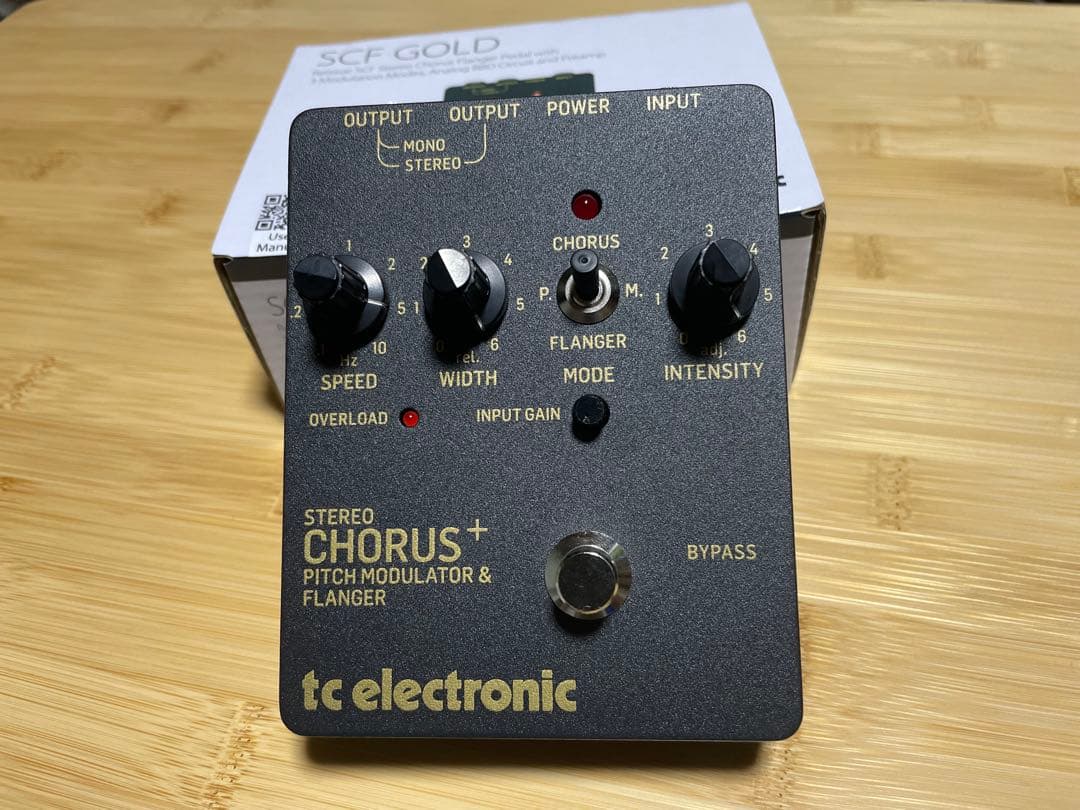 TC ELECTRONIC　SCF GOLD