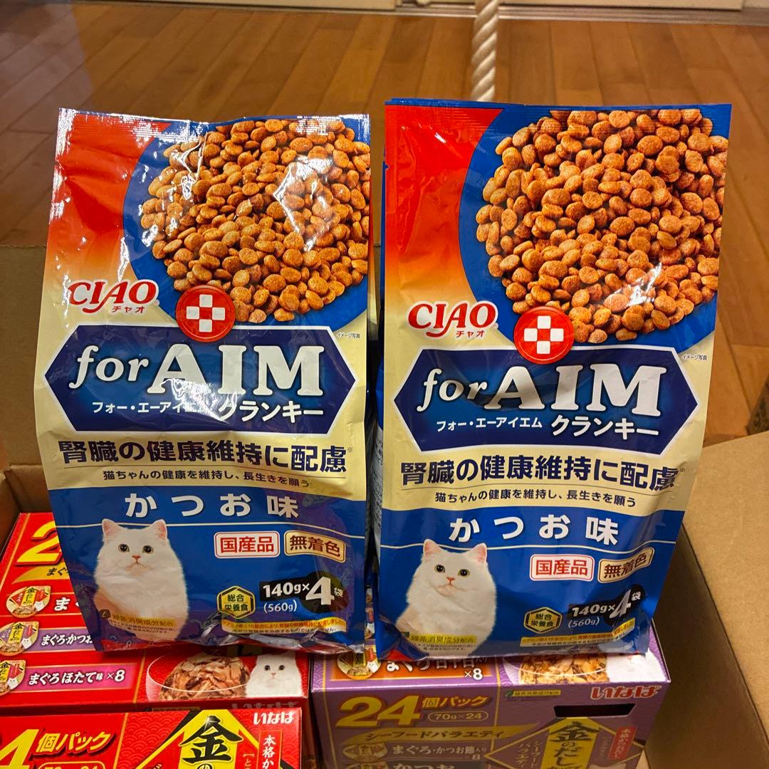 いなば　金のだしカップ & チャオ for AIMフオーエーアイエム クランキー