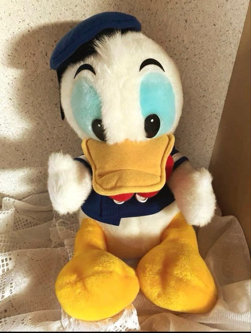 ドナルドダックぬいぐるみ 新品 レトロ⭐︎ディズニー