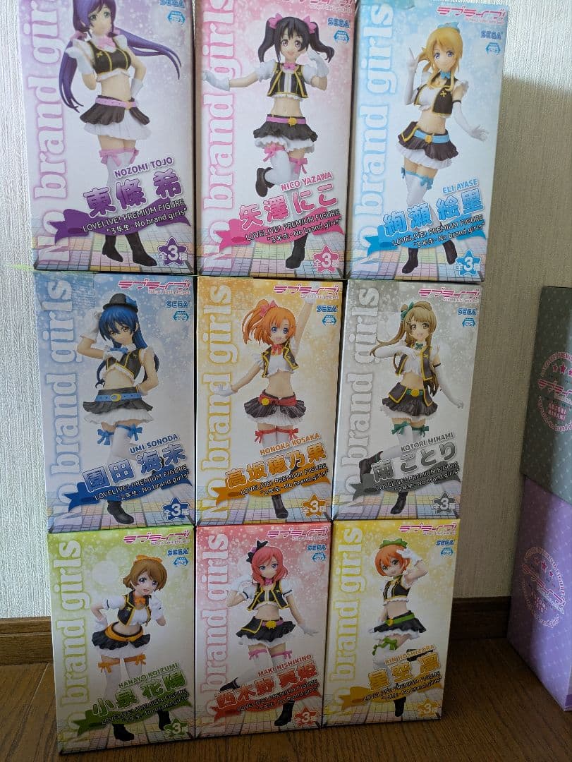 ラブライブμ'sフィギュアまとめ売り