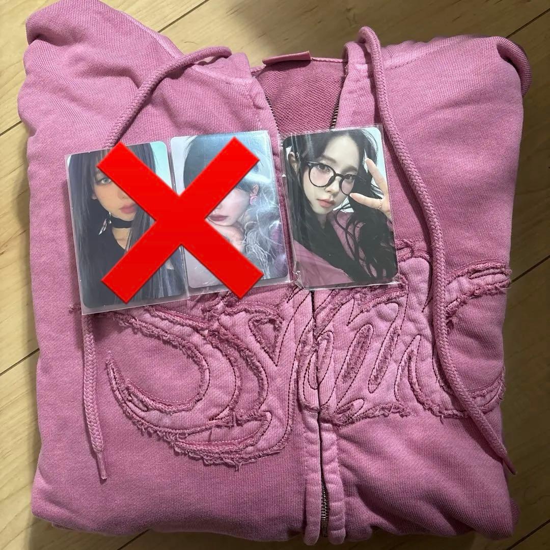 aespa ソウルコン MD パーカー Pink hoodie トレカ カリナ