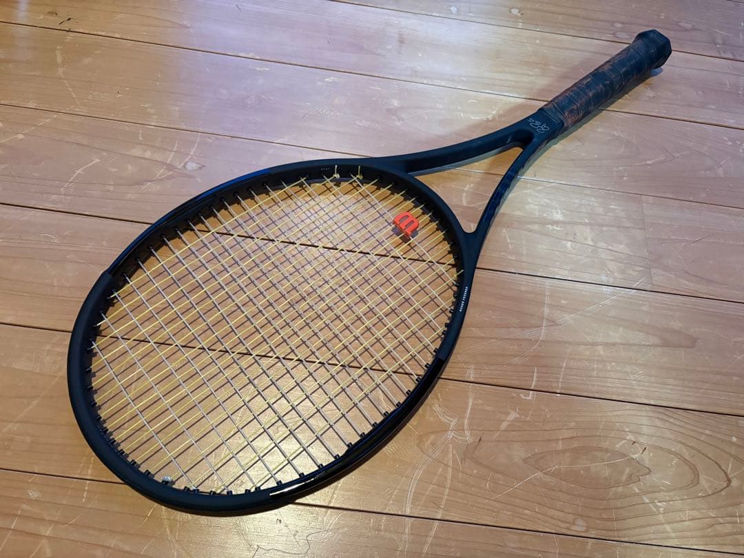 Wilson PRO STAFF RF97 フェデラーモデル＋黒テニスバッグ
