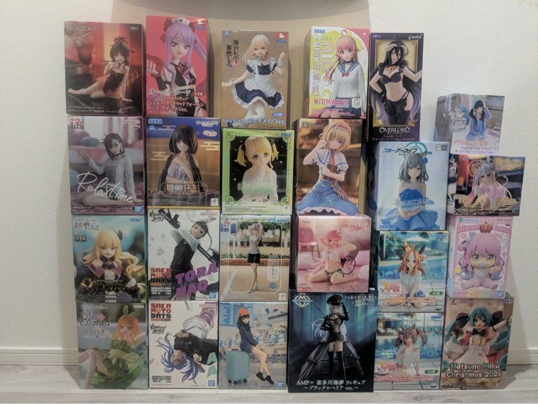 プライズフィギュア　美少女フィギュア　24点の　まとめ売り