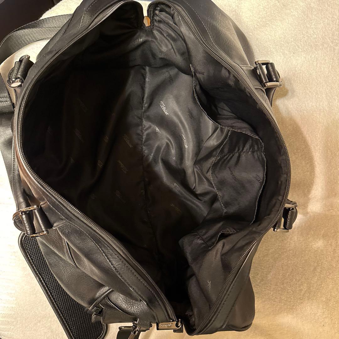 タイトリスト　ブラック ボストンバッグ