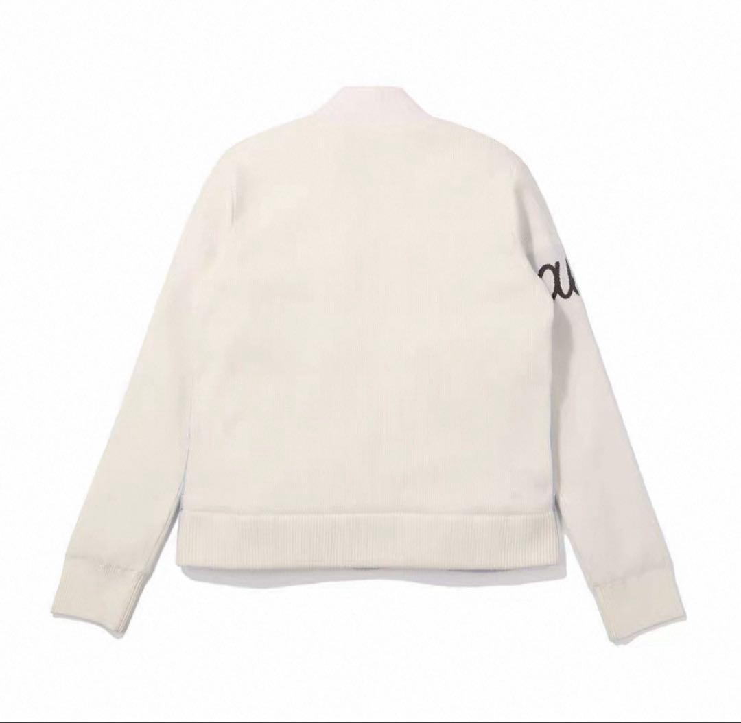 malbongolf ハイネックジップアップダウンカーディガン