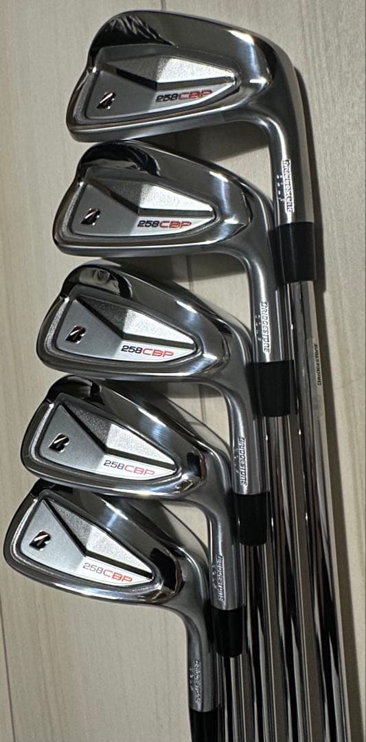 ブリヂストン 258CBP アイアン 6番〜PW 5本 セット Sフレックス