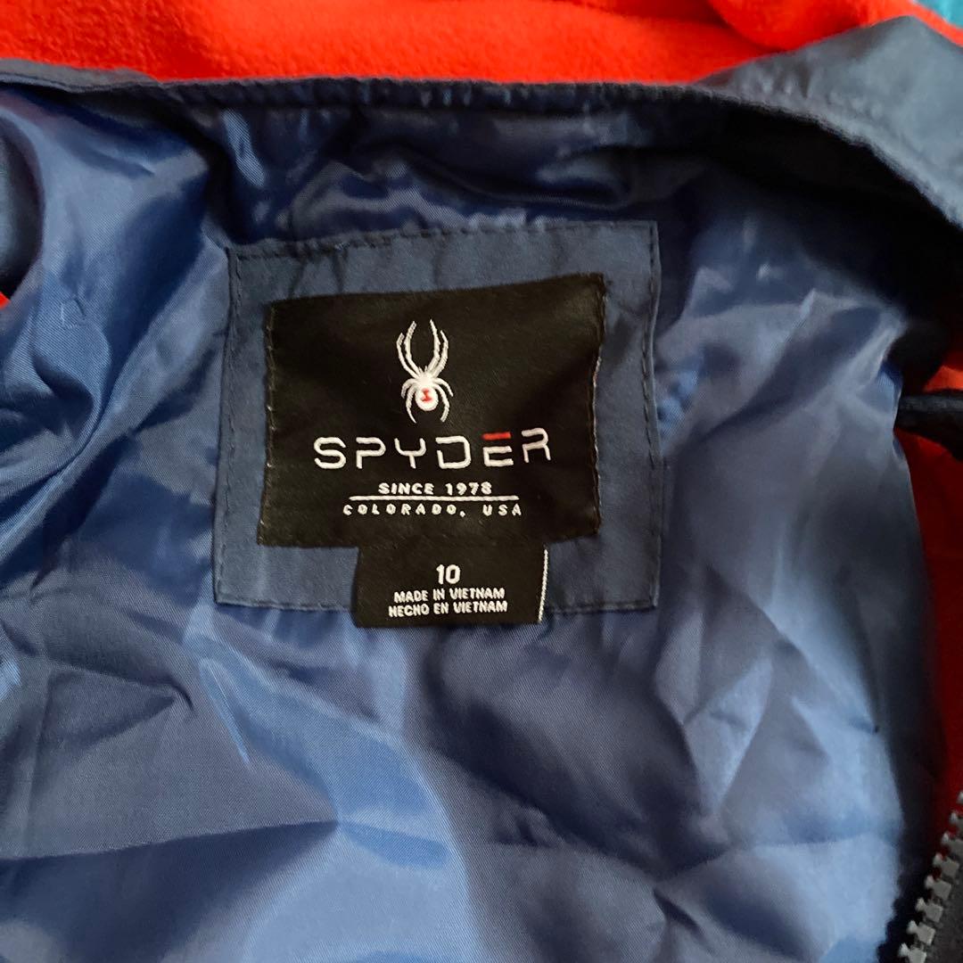 未使用 スパイダー スキーウェア上下 ジュニア用 子供用 10 160㎝ ブルー