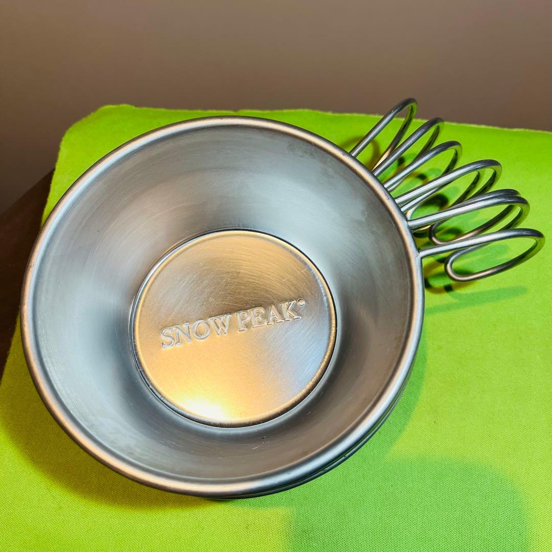 スノーピーク　旧ロゴ　シェラカップ
