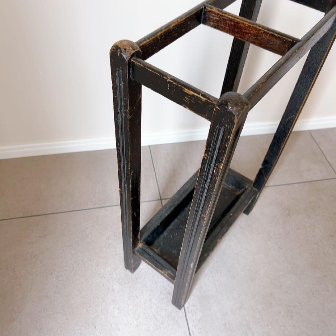 イギリス　オールド　ステッキホルダー　アンティーク　傘立て