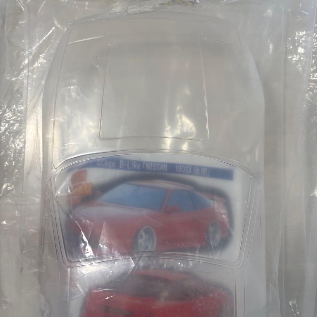 D-LIKE NISSAN 180SX 後期 1/10 RC ボディ