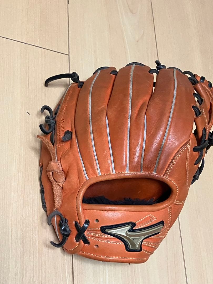 （GW限定価格）Mizuno Global Elite 軟式グローブ オレンジ