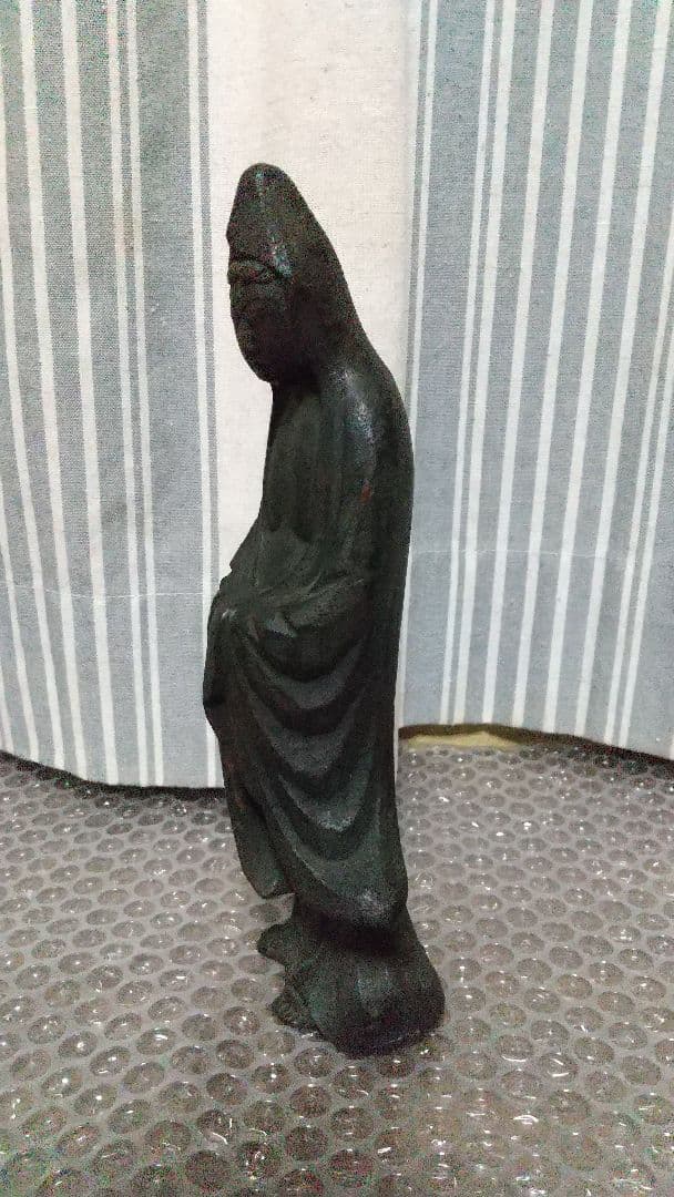 最終値下げ！年代物　希少　鉄　 観音像　 仏様　お釈迦様　オブジェ