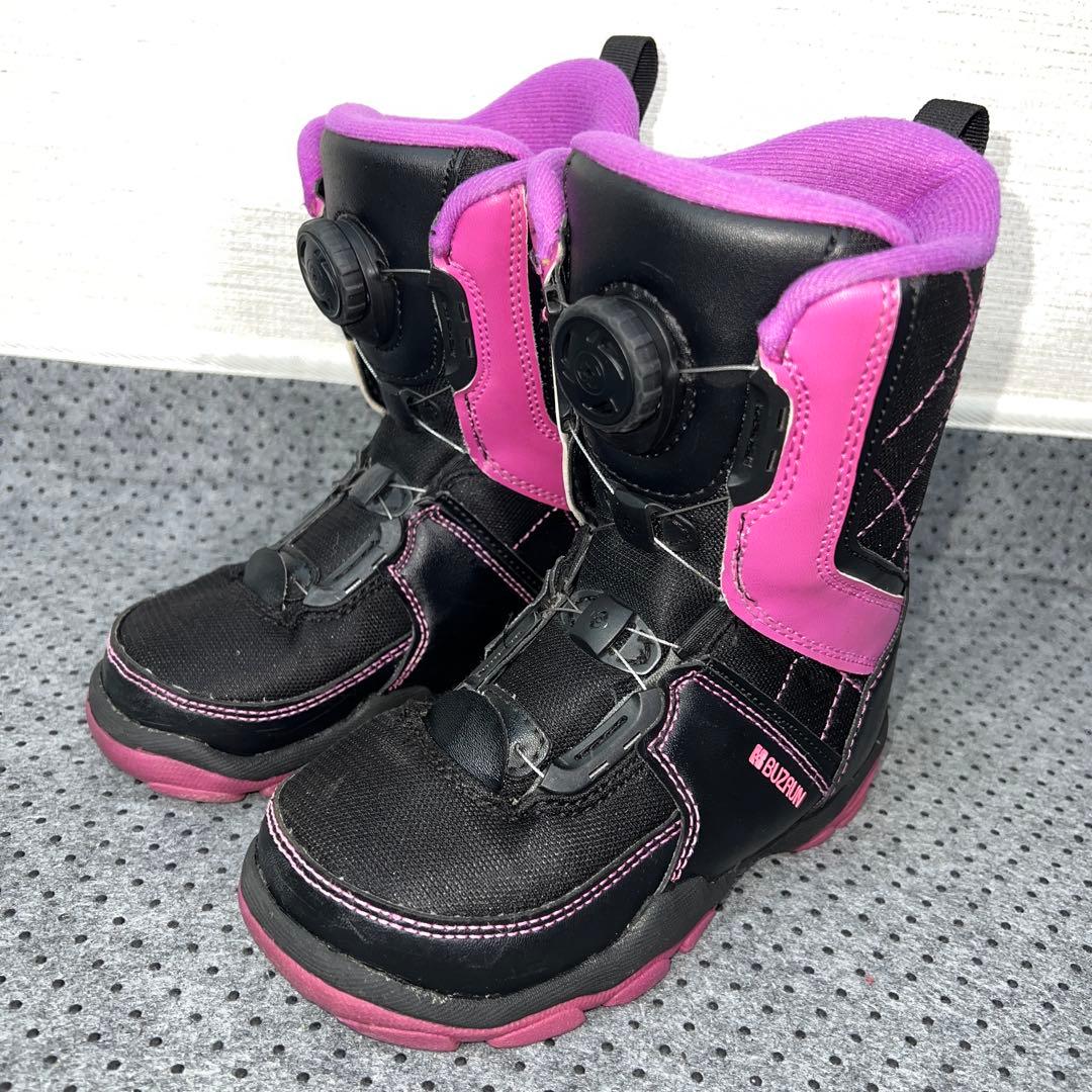 １０回使用 キッズスノーボード 98cm BE-POP×バイン×BOAブーツ