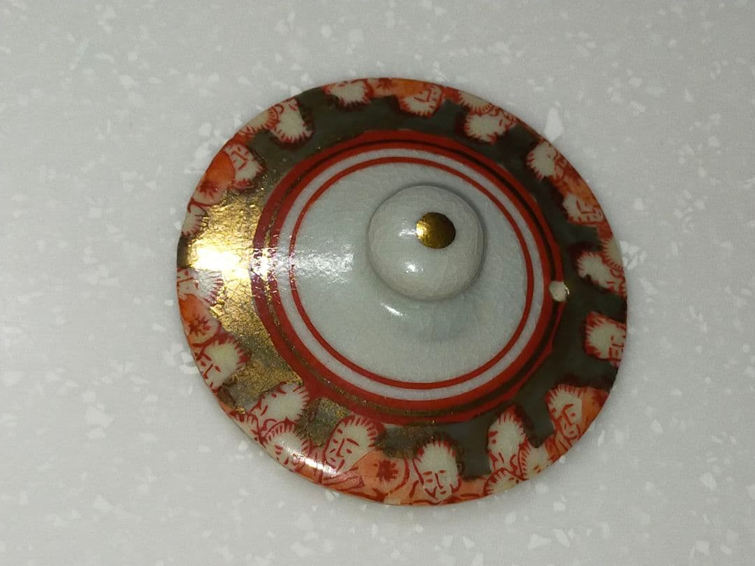 ♥値下げ！♥九谷♥煎茶道具♥セット　急須　湯呑み　湯冷まし　赤絵　金彩　湯飲み