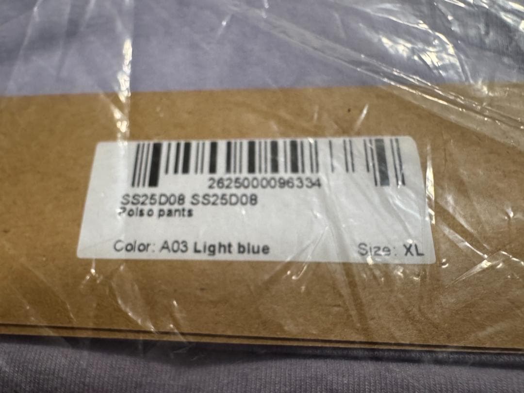 貴重　salsation Polso Pants light blue XL