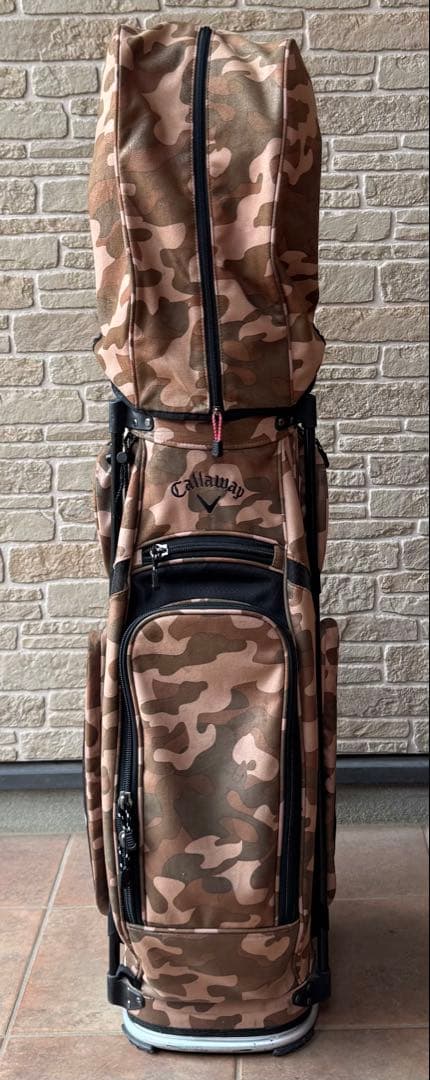 希少　Callaway キャロウェイ　迷彩柄　カモフラ　キャディバッグ　9.5型