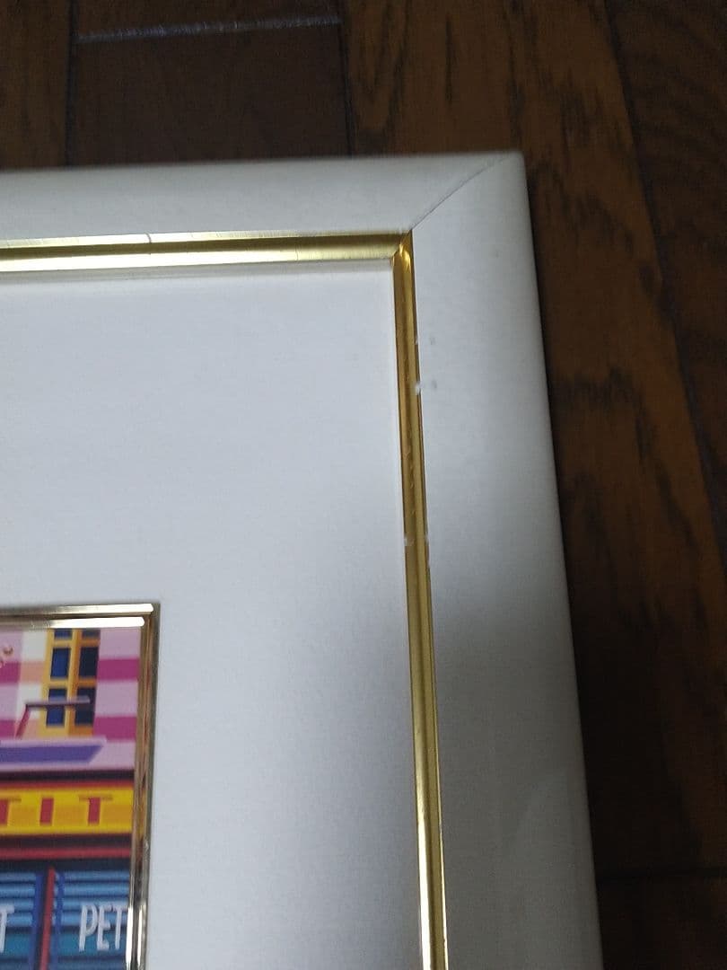 ヒロ　ヤマガタ・HIRO YAMAGATA　額絵　ウエディングケーキ