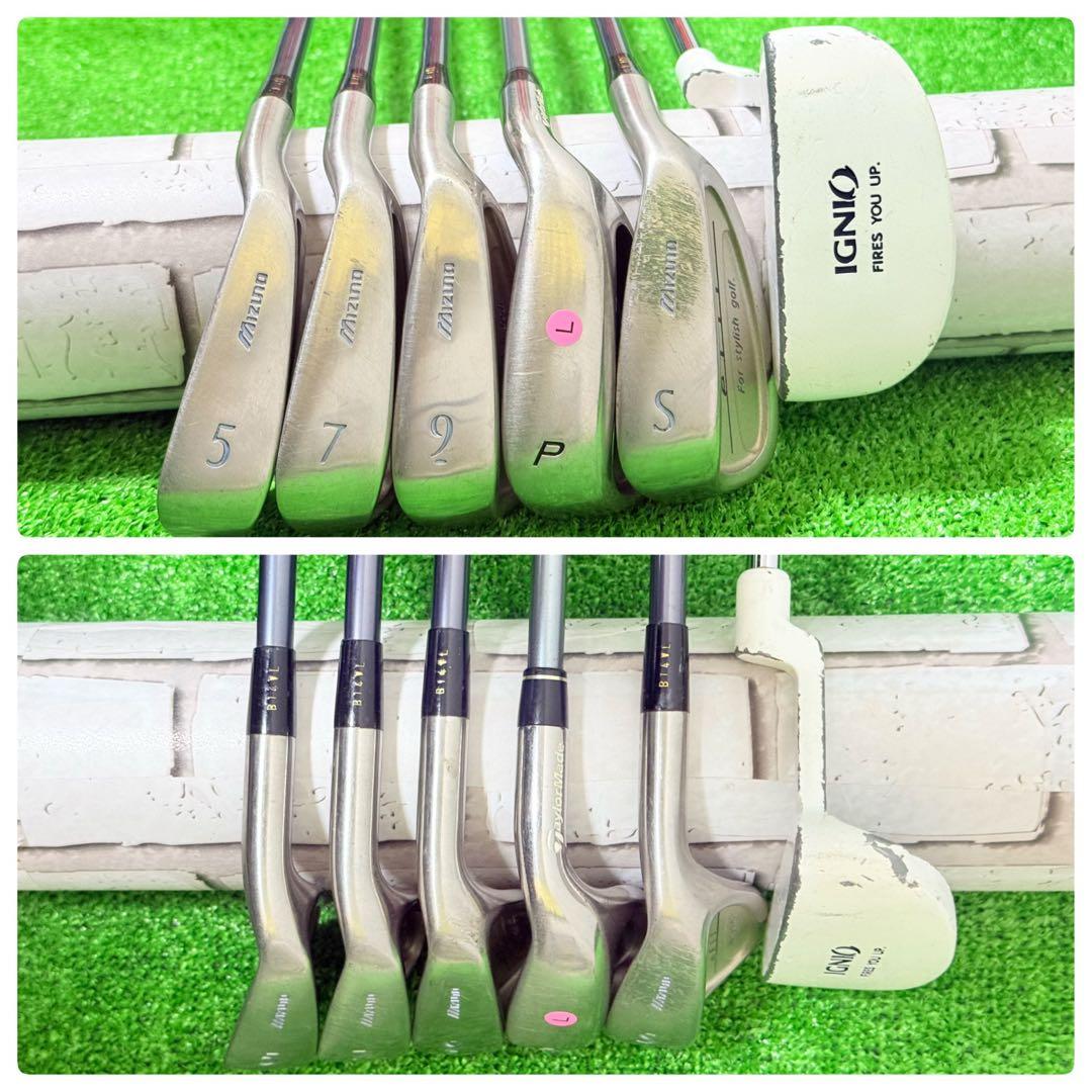 エフィル パーリーゲイツ 初心者 レディース ゴルフクラブセット ハーフ 一式