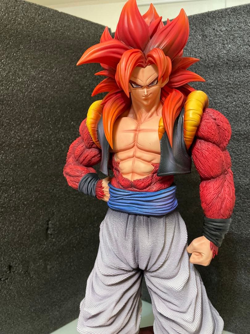 ドラゴンボールGT希少スタチュー1/4サイズゴジータサイヤ人４