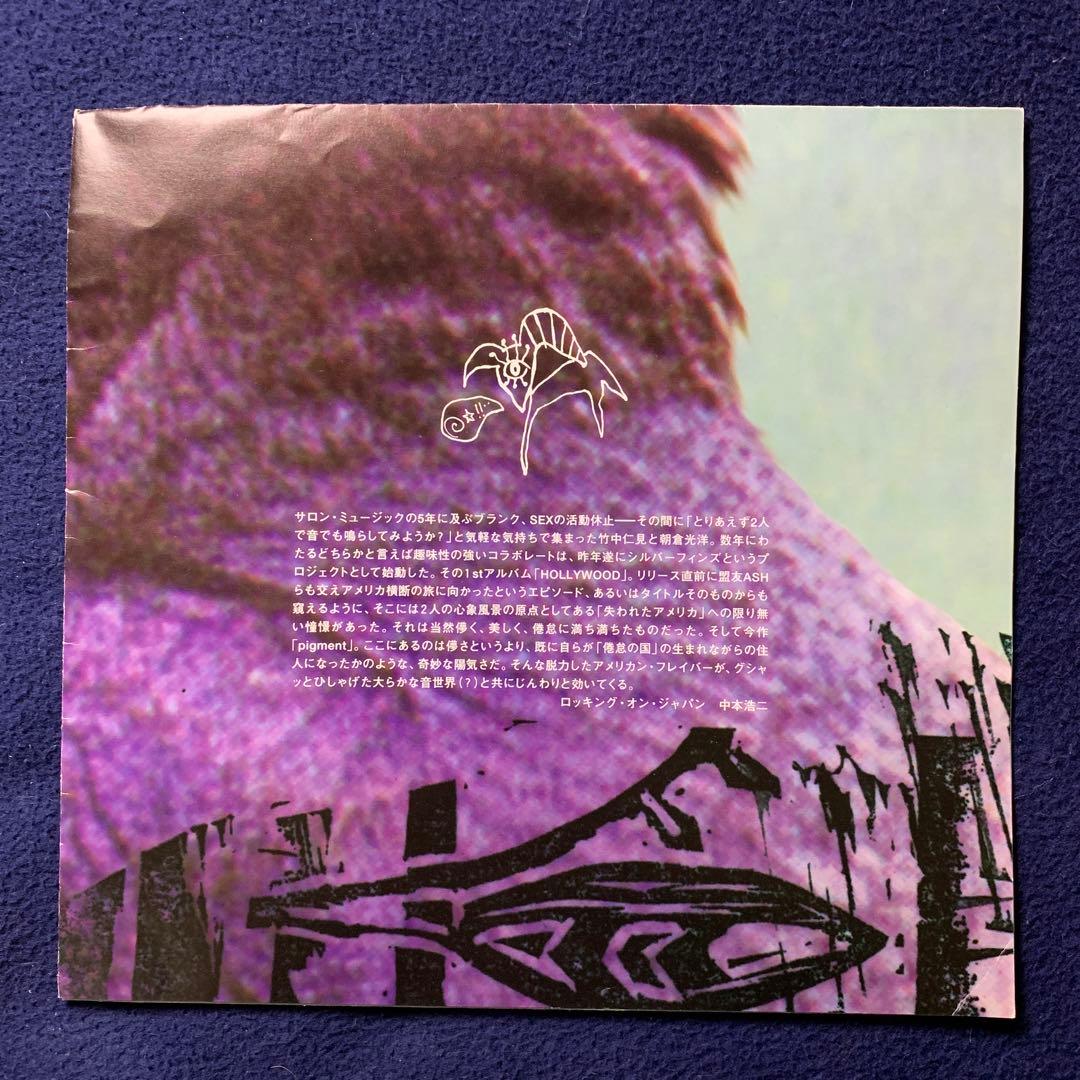 【新品】SILVER FINS pigment B2両面ポスター (フライヤー)