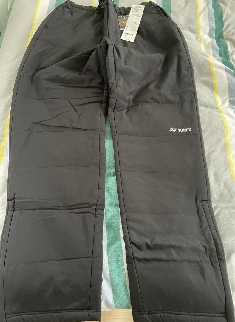 YONEX ヨネックス 90042 中綿入りパンツ ブラック Ｏ　新品未使用