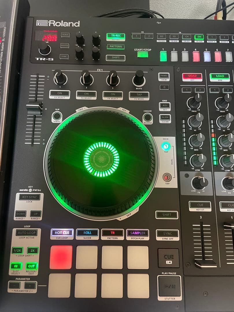 Roland DJ-808 Serato DJコントローラ 808 ローランド