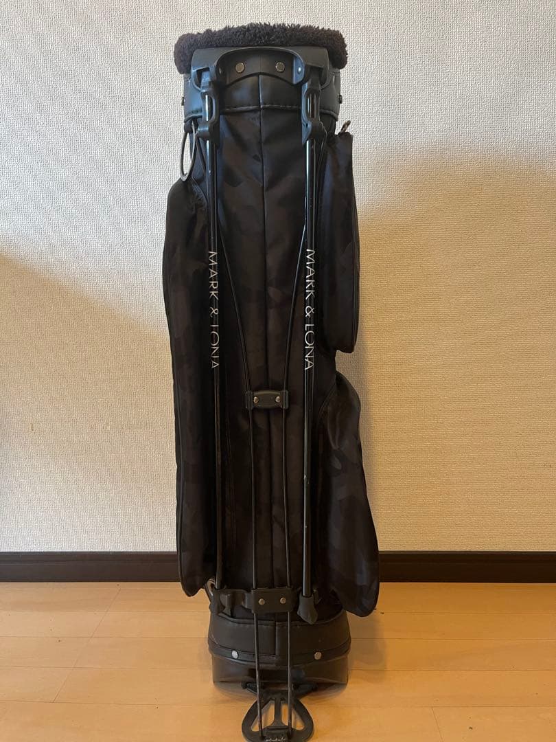 MARK & LONA キャディバッグ ブラック/迷彩