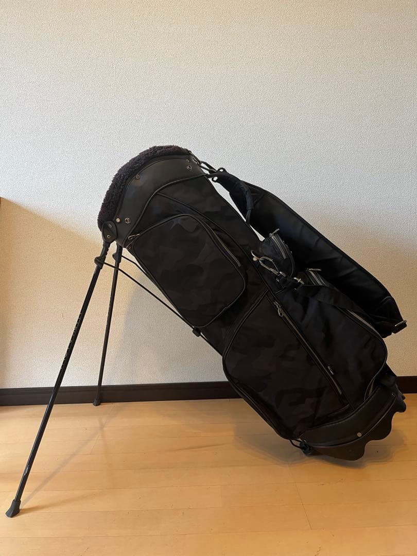 MARK & LONA キャディバッグ ブラック/迷彩