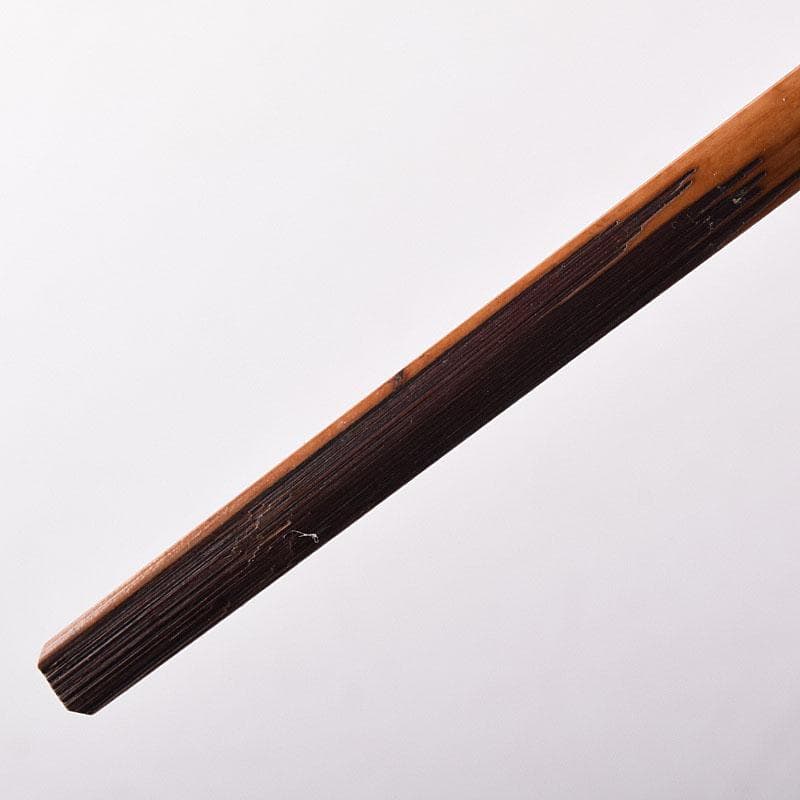 茶道具　影林宗篤作　茶杓　銘知足　前大徳　福本積應書付　共筒共箱　C　R8502