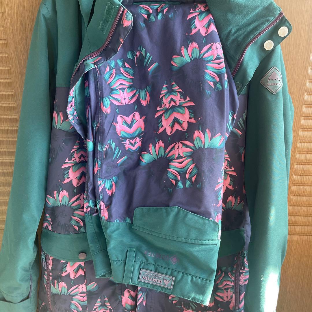 Burton GORE-TEX フード付きスノーボードウェア上下セット