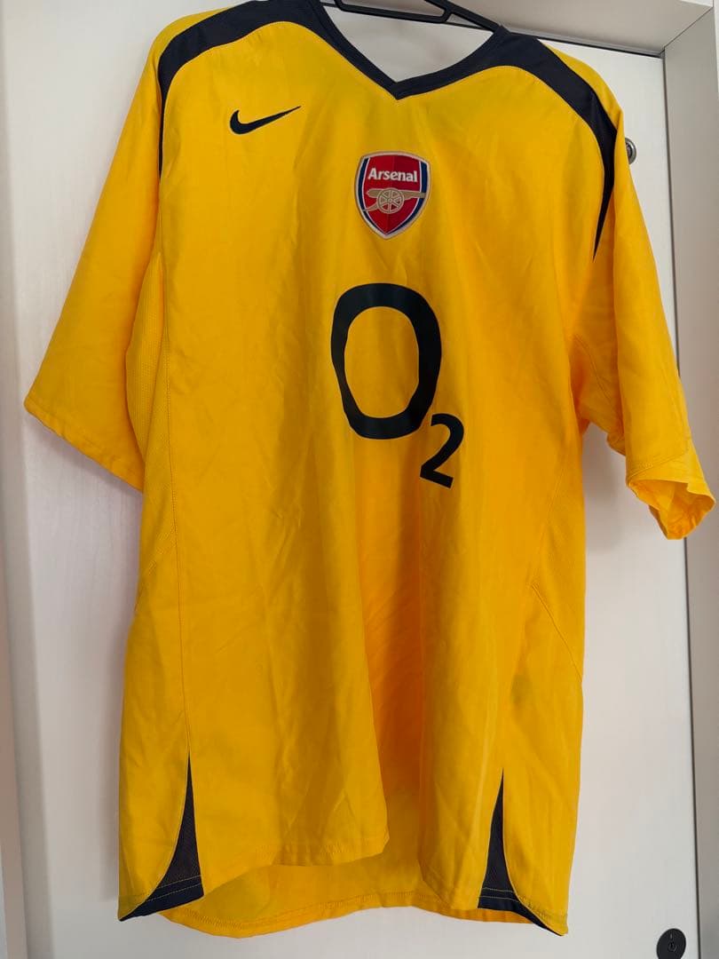 【希少】Arsenal アーセナル 05/06 リュングベリ O2 ユニフォーム