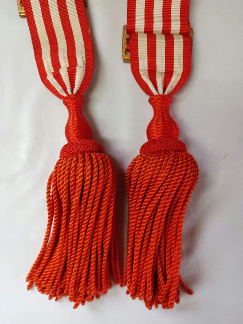 旧日本軍　大礼服　飾帯　刀緒　アンティーク　ミリタリー　レトロ　軍服