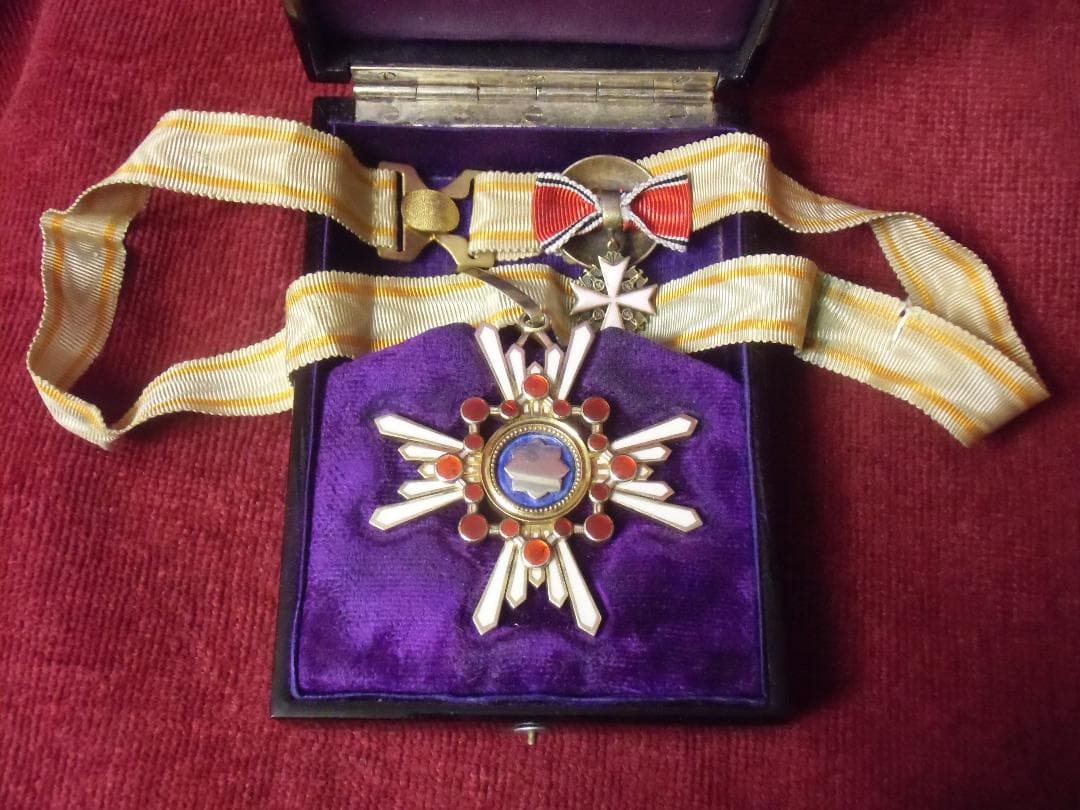 ●日本の勲章/記章＊勲三等瑞宝章（実物）