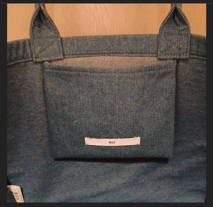 今市隆二 RILY デニムトートバッグ