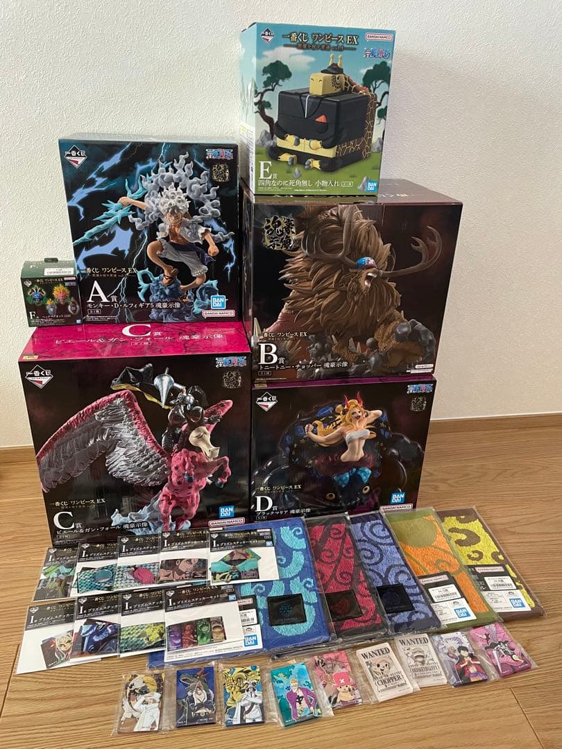 【未開封】一番くじ ワンピースEX 悪魔を宿す者達Vol.3 まとめ