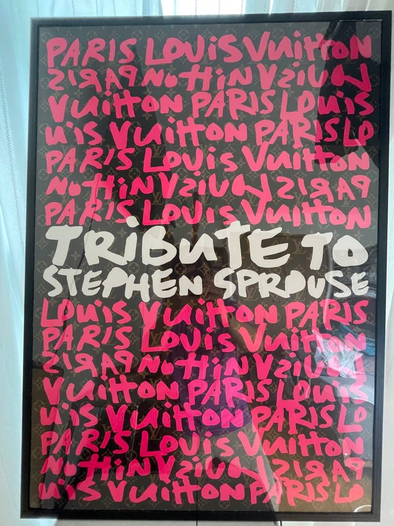 ルイヴィトン スティーブンスプラウス コラボレーション ポスター