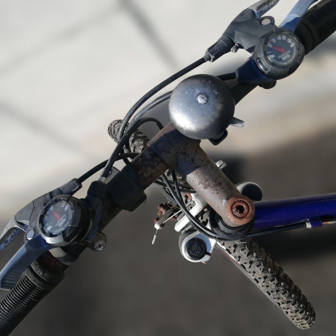 【埼玉引取】GIANT マウンテンバイク 紫