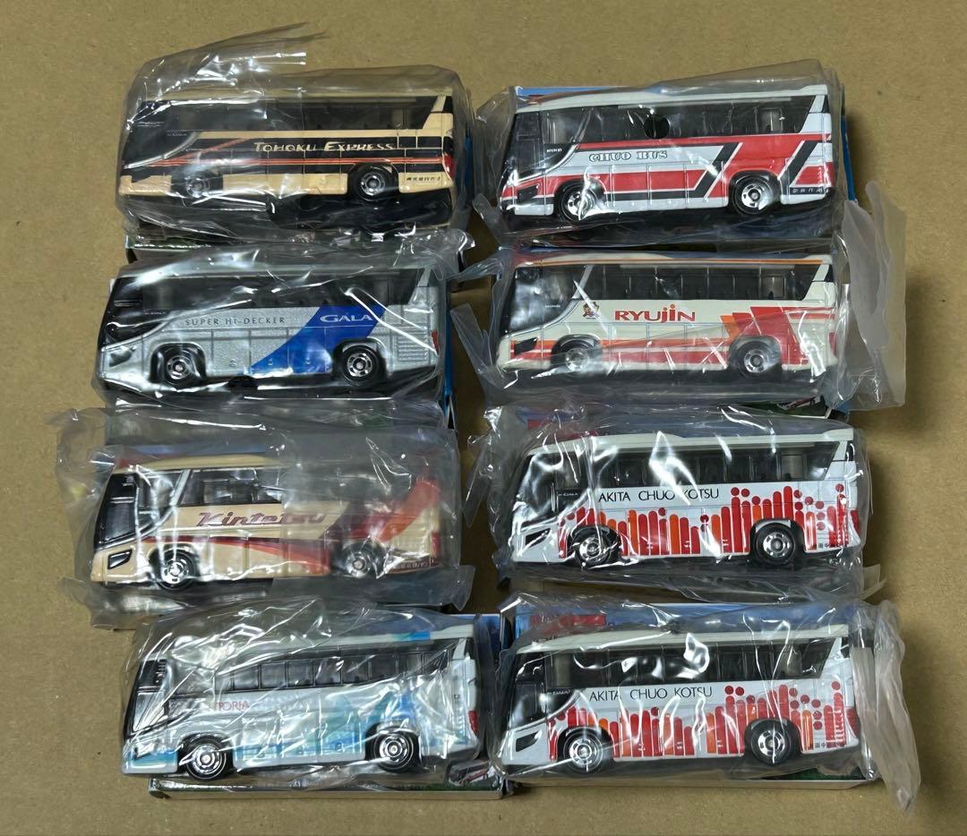 トミカくじⅪ 日本全国セレガ&ガーラコレクション 8台セット