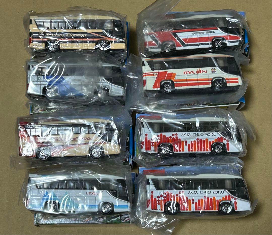 トミカくじⅪ 日本全国セレガ&ガーラコレクション 8台セット