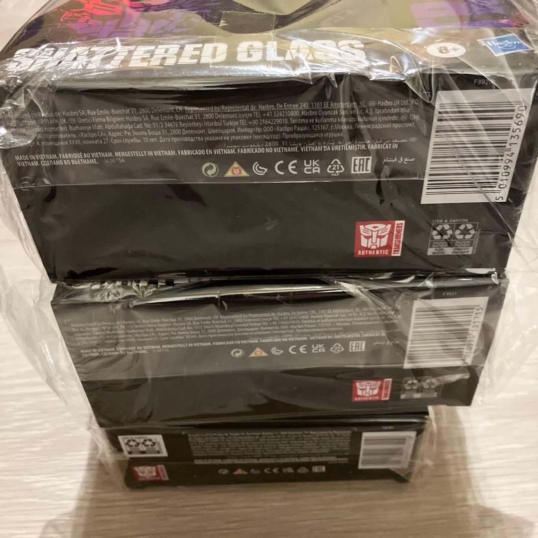 トランスフォーマー シャッタードグラス アジア版 未開封　3体セット　シージ