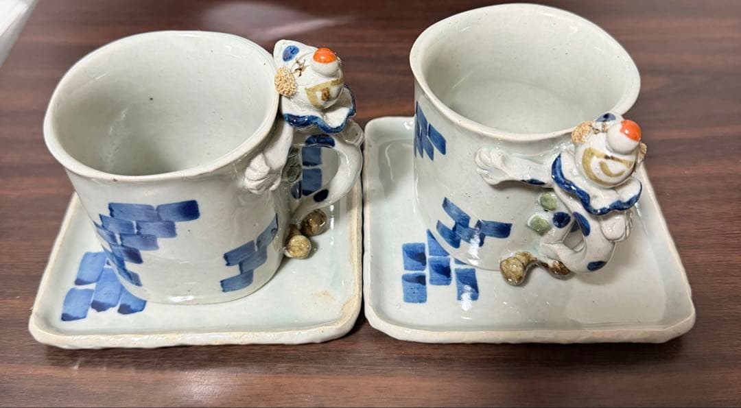 TOMO CRAFT 瀬戸焼 陶器カップと皿の2個セット