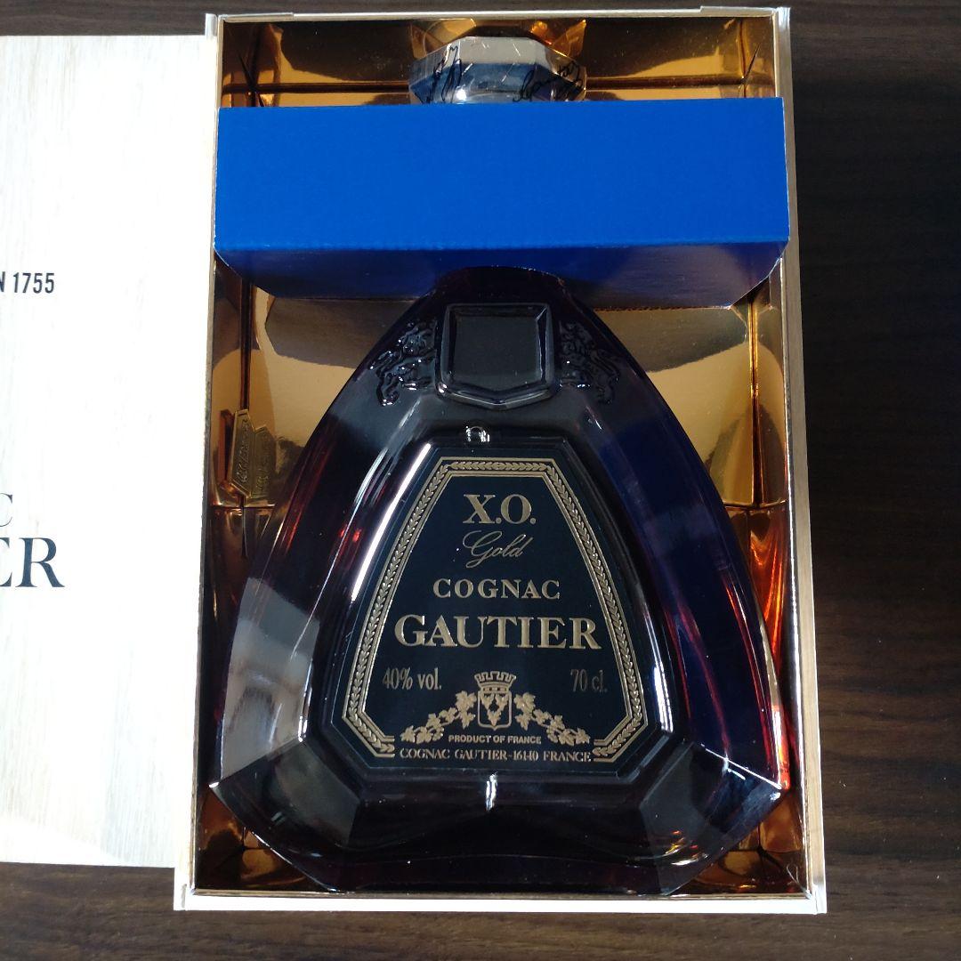 GAUTIER X.O. GOLD　ゴーティエ X.O. ゴールド コニャック