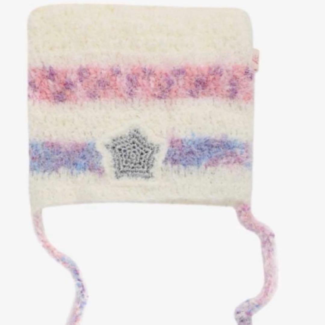 【新品未使用】LESSERAFIM CROCHET HAT ニット帽　宮脇咲良