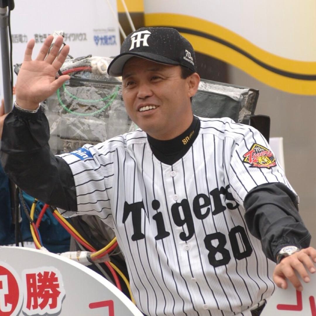 2005年 阪神タイガース 岡田彰布 監督 プロコレクションユニフォーム XO