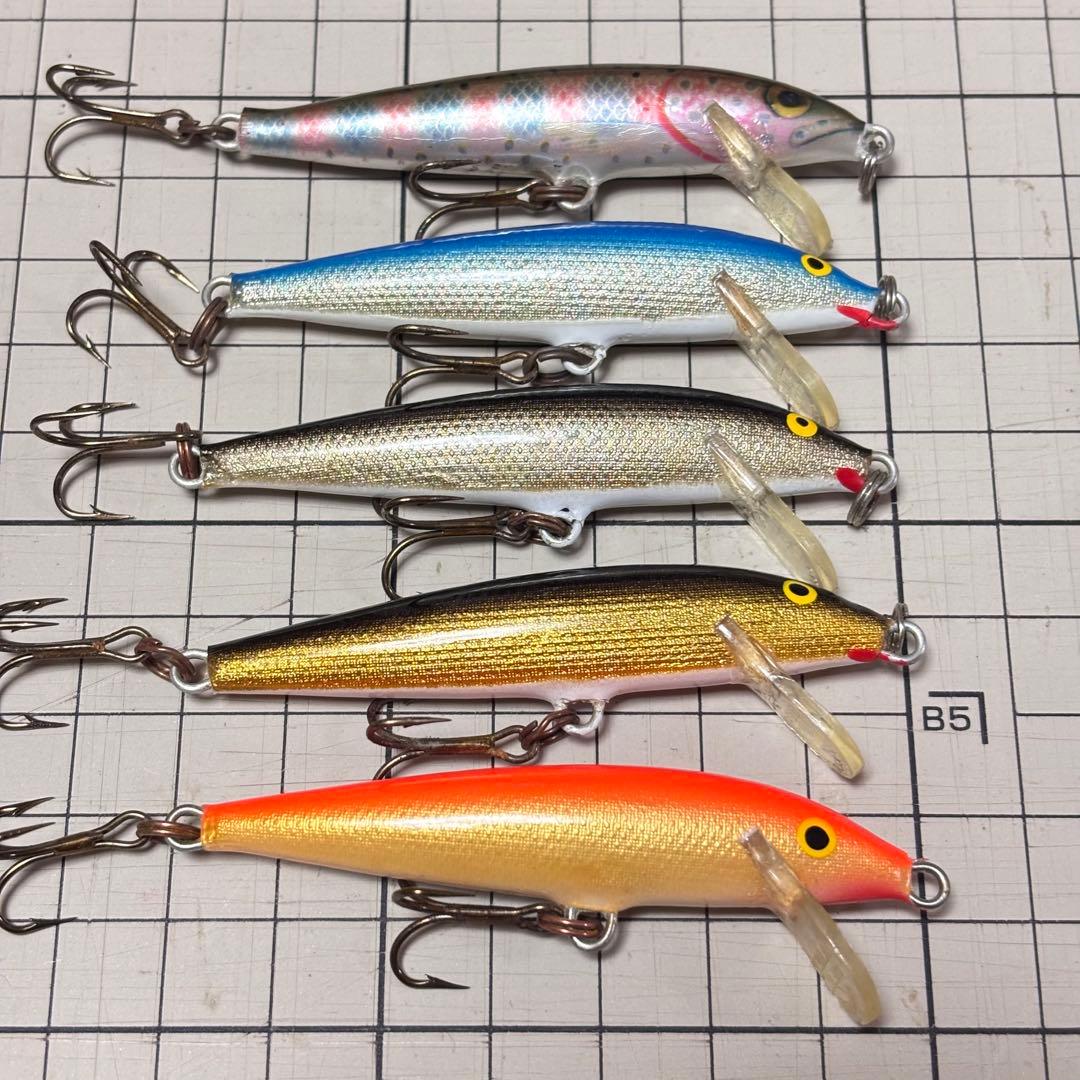 オールド ラパラ F-5 5個 F-7 ５個 10個セット 口紅 赤ベニ