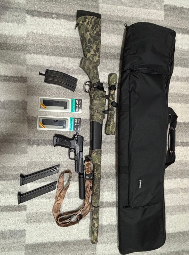 東京マルイ VSR-10 Gスペック　HK45（ガスガン）セットストックマガジン