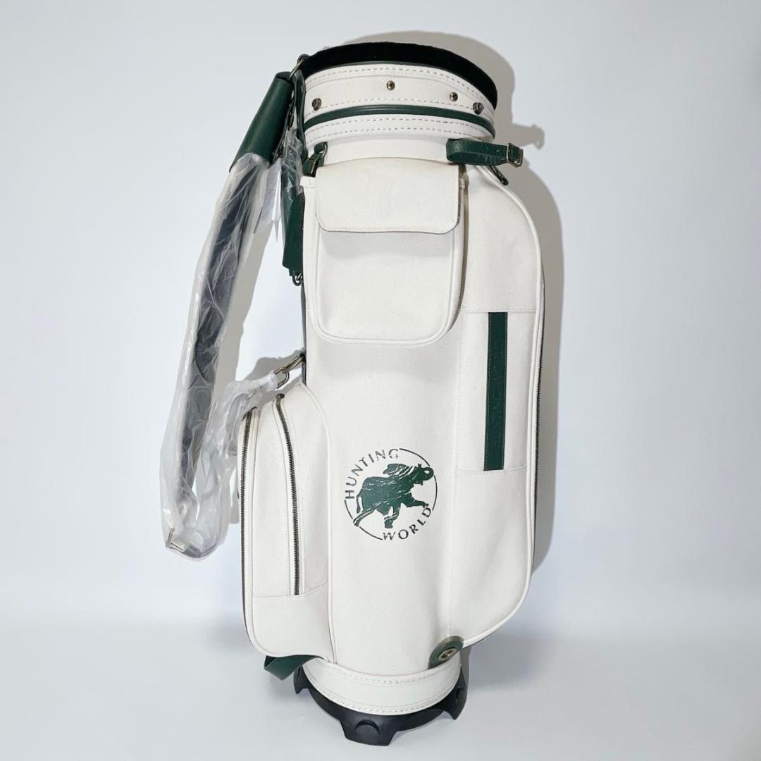 ハンティングワールド キャディバッグ 9型 47インチ対応 未使用 タグ付き